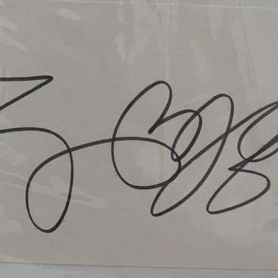Eva Gabor signature
