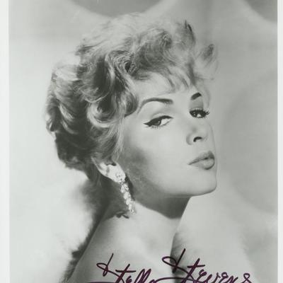 Stella Stevens signed photo