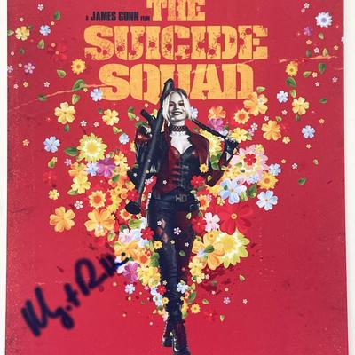 The Suicide Squad Margot Robbie signed photo 