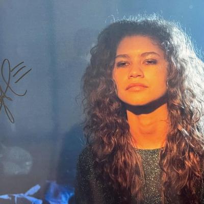 Zendaya signed photo