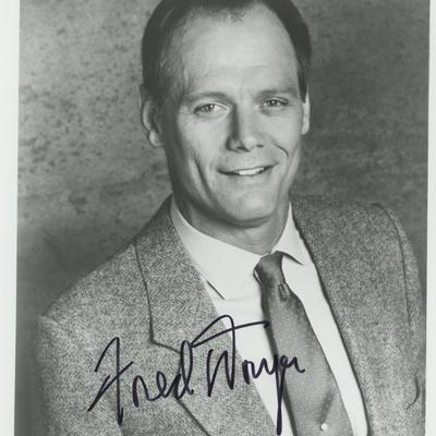 Fred Dryer signed photo