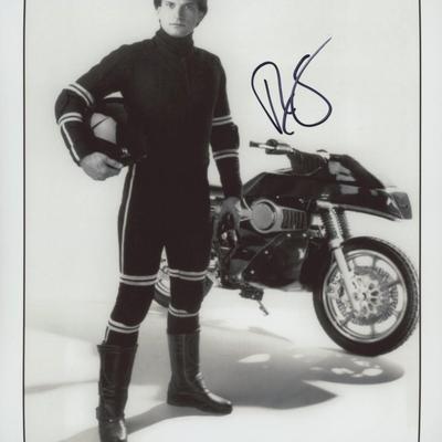 Rex Smith signed "Street Hawk" photo