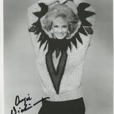 Angie Dickinson signed photo