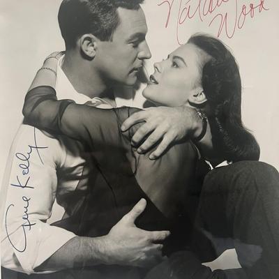 Natalie Wood, Gene Kelly signed movie photo. GFA Authenticated