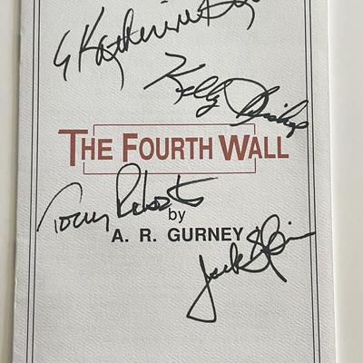 The Fourth Wall signed pamphlet 