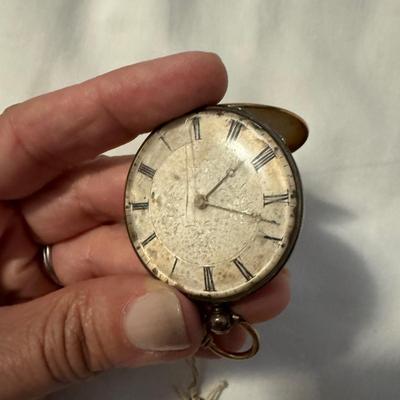 14k Pocket Watch with Winding Key (DR-TF)