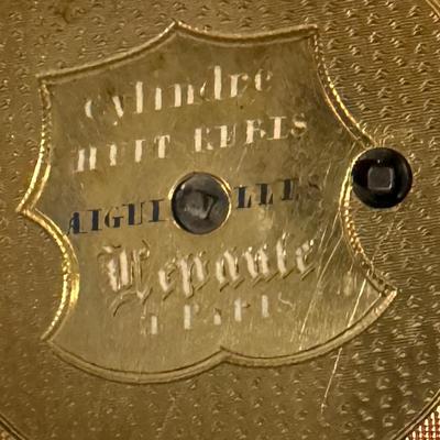 14k Pocket Watch with Winding Key (DR-TF)