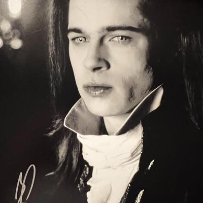 Interview With A Vampire Brad Pitt signed photo