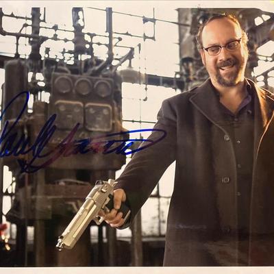 Shoot 'Em Up Paul Giamatti Signed Movie Photo