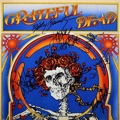 The Grateful Dead signed Live 2 LP album