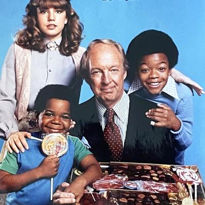 Diff'rent Strokes Conrad Bain signed photo