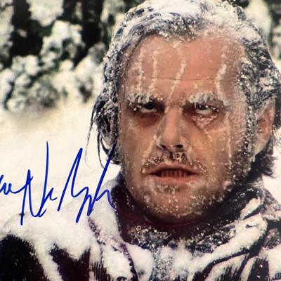 The Shining Jack Nicholson signed photo