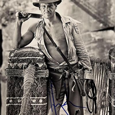Indiana Jones Harrison Ford signed photo