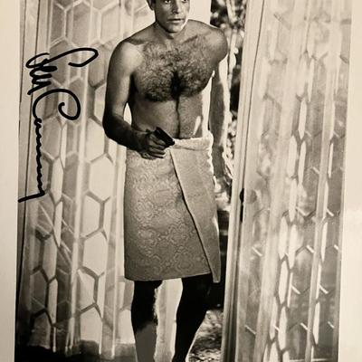 James Bond Sean Connery signed movie photo 