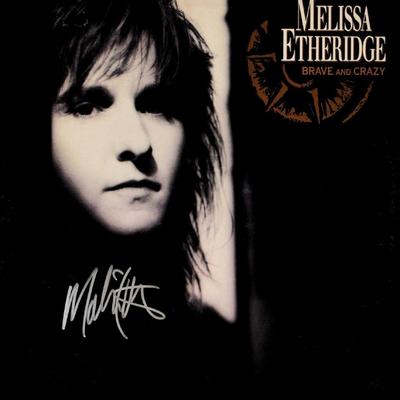 Melissa Etheridge signed Brave And Crazy album