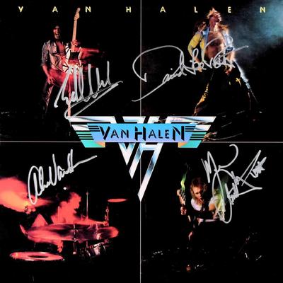 Van Halen signed debut album