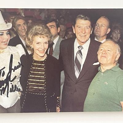 Ann Miller signed photo