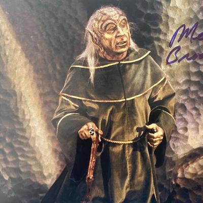 Spaceballs Mel Brooks signed movie photo