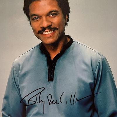 Star Wars Billy Dee Williams signed photo