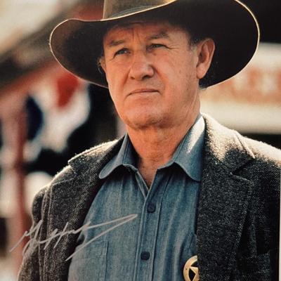  Unforgiven Gene Hackman signed photo