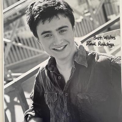 Daniel Radcliffe signed photo