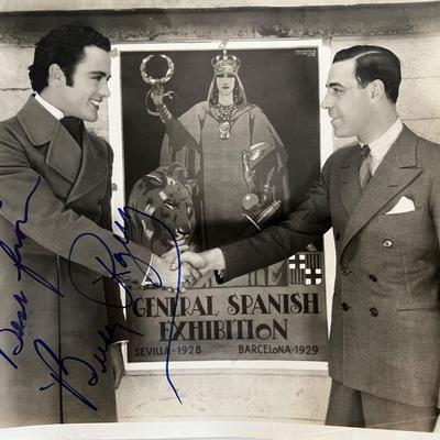 Buddy Rogers signed photo