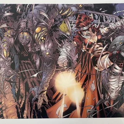 Painkiller Jane Joe Quesada and Jimmy Palmiotti poster