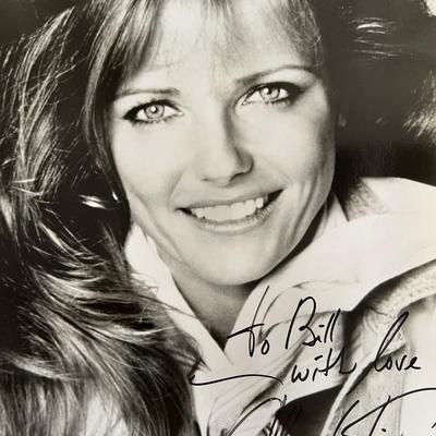 Cheryl Tiegs signed photo