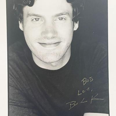 Author Brandon Keene signed photo