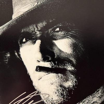 The Good, The Bad and The Ugly Clint Eastwood signed photo 