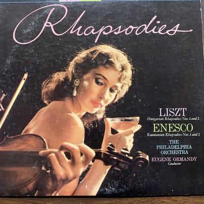 Liszt / Enesco - The Philadelphia Orchestra, Eugene Ormandy – Rhapsodies – Album