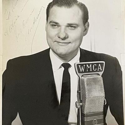 WMCA Good Guy DJ Herb Oscar Anderson signed photo