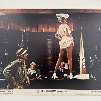 Myra Breckinridge original 1970 vintage lobby card