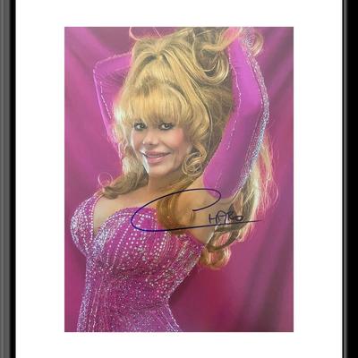 Charo signed photo