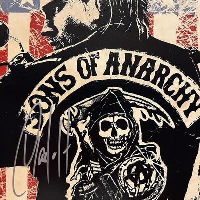 Sons of Anarchy Charlie Hunnam signed photo 