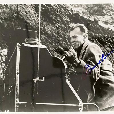 Bruce Bennett signed photo