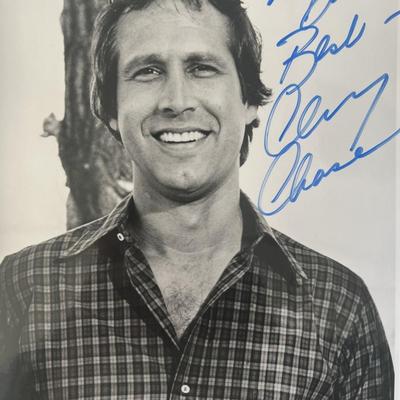 Chevy Chase signed photo
