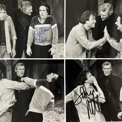 Three's Company John Ritter and Richard Kline signed movie photo