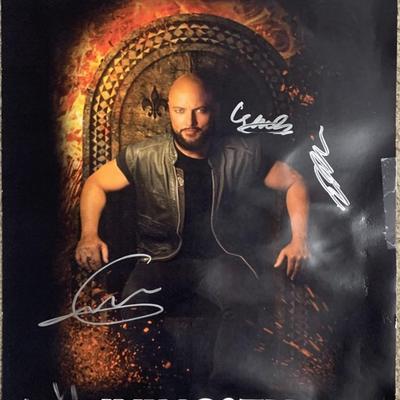 Queensryche Geoff Tate's Operation: Mindcrime signed poster