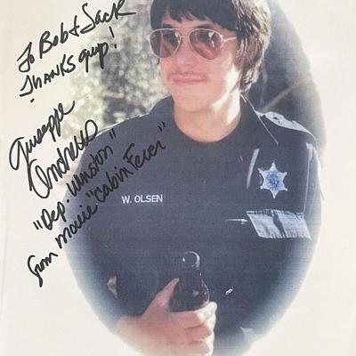 Giuseppe Andrews signed photo