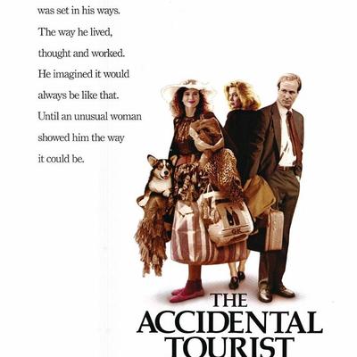 The Accidental Tourist 1988 original vintage one sheet movie poster