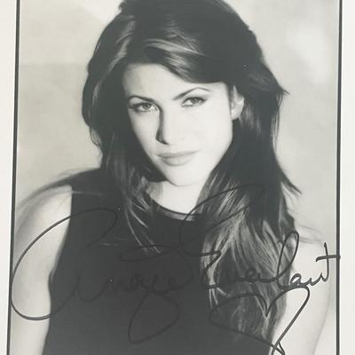 Angie Everhart signed photo