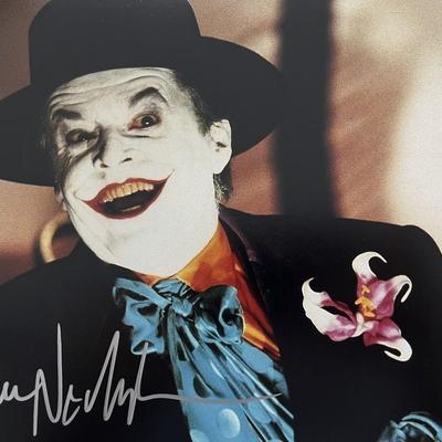 Batman Jack Nicholson signed photo