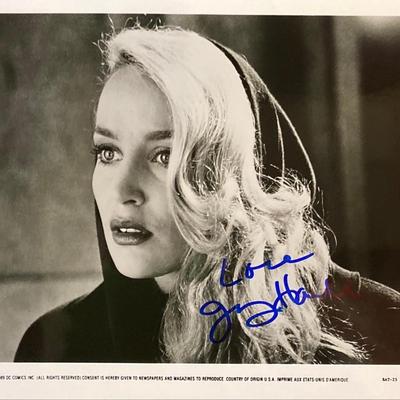 Jerry Hall Signed Photo