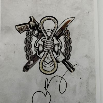 The Suicide Squad Adam Beach signed movie photo