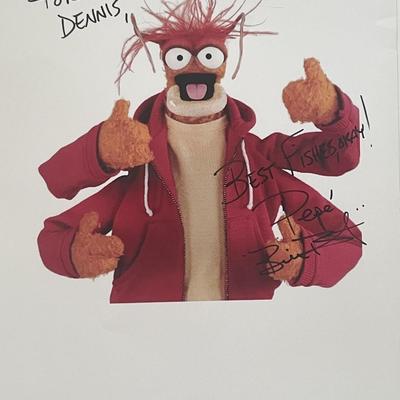 Puppeteer Bill Barretta signed photo