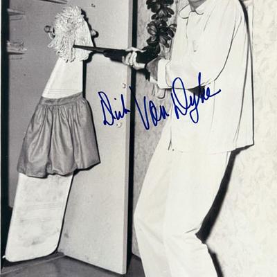 Dick Van Dyke signed photo