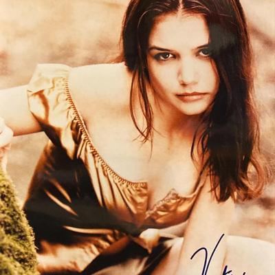 Katie Holmes Signed Photo