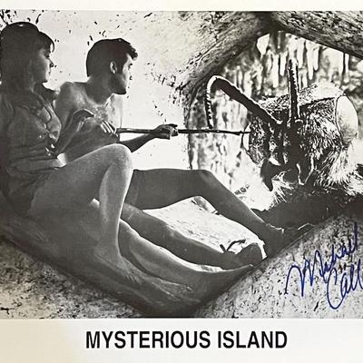 Mysterious Island Michael Callan signed movie photo