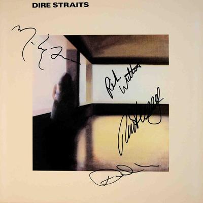 Dire Straits signed Debut album
